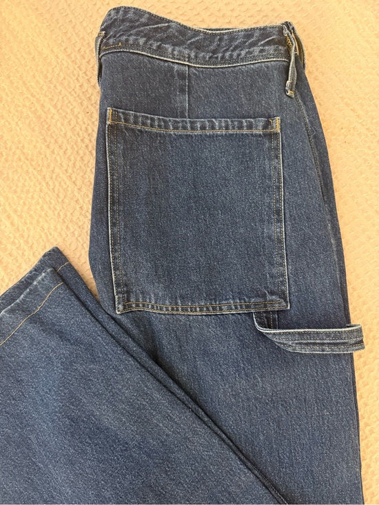 Denim - J.Crew Point Sur Wide Leg Carpenter Jeans Deep Dusk Size 31 Made USA